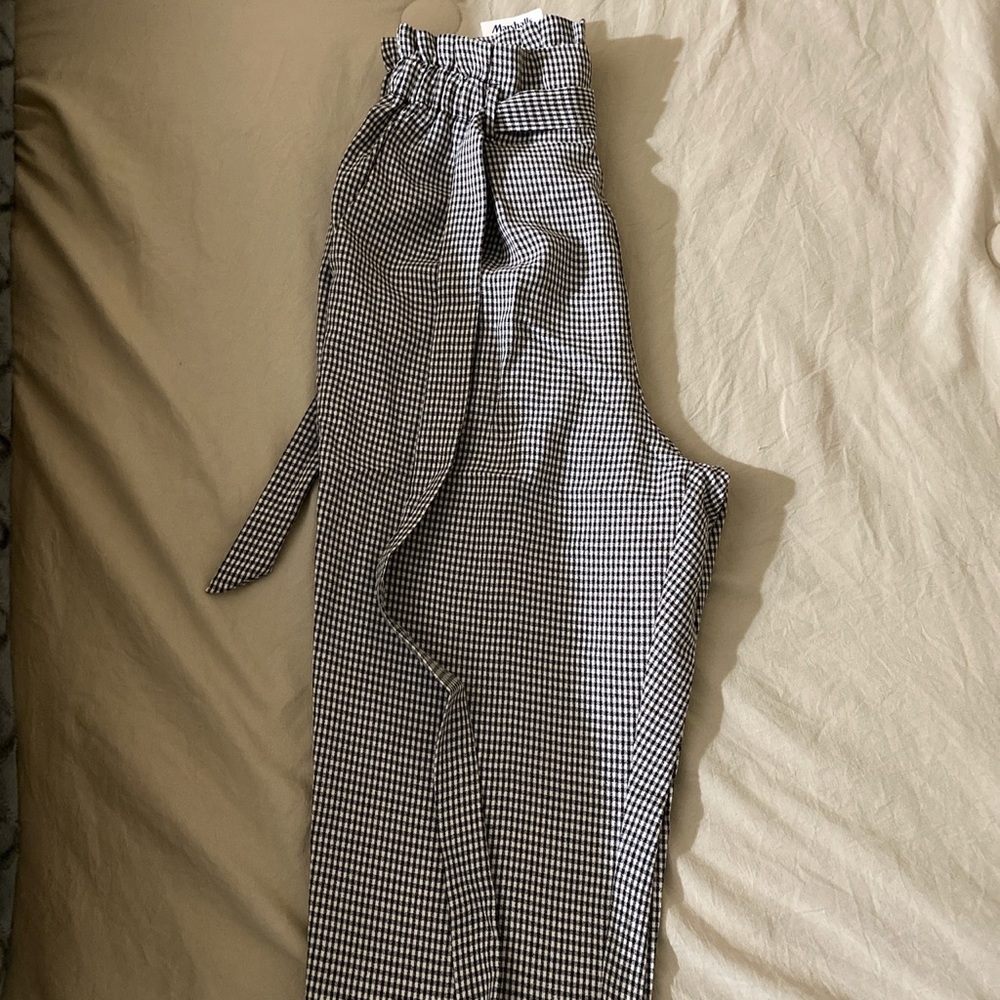 Black and white pants (tags still attached)